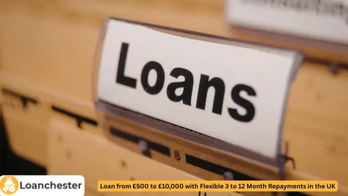 Loan from £500 to £10,000 with Flexible 3 to 12 Month Repayments in the UK image