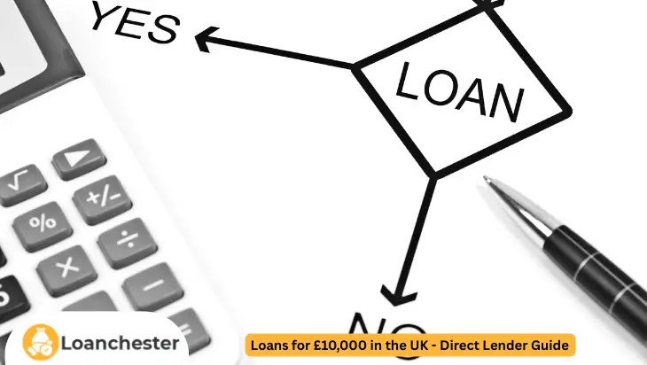 Loans for £10,000 in the UK - Direct Lender Guide  image