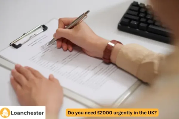 Do you need £2000 urgently in the UK image